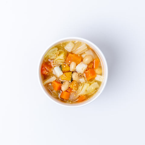 こまごま野菜と胡麻のスープ